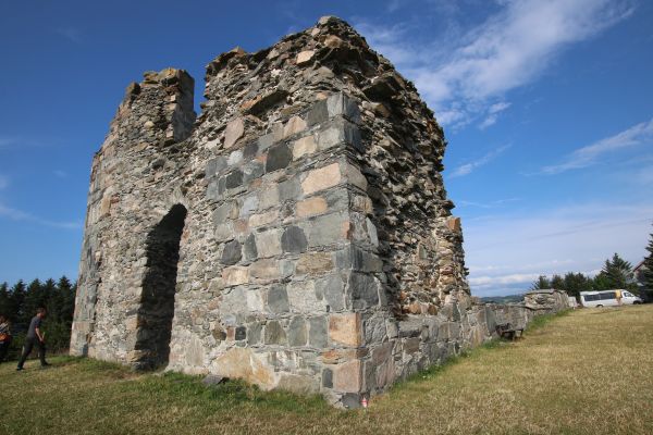 Ruine vom Kloster Tautra, Insel Tautra, Norwegen